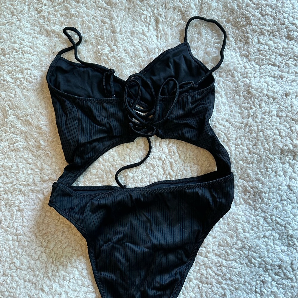 pacsun cutout one-piece swimsuit